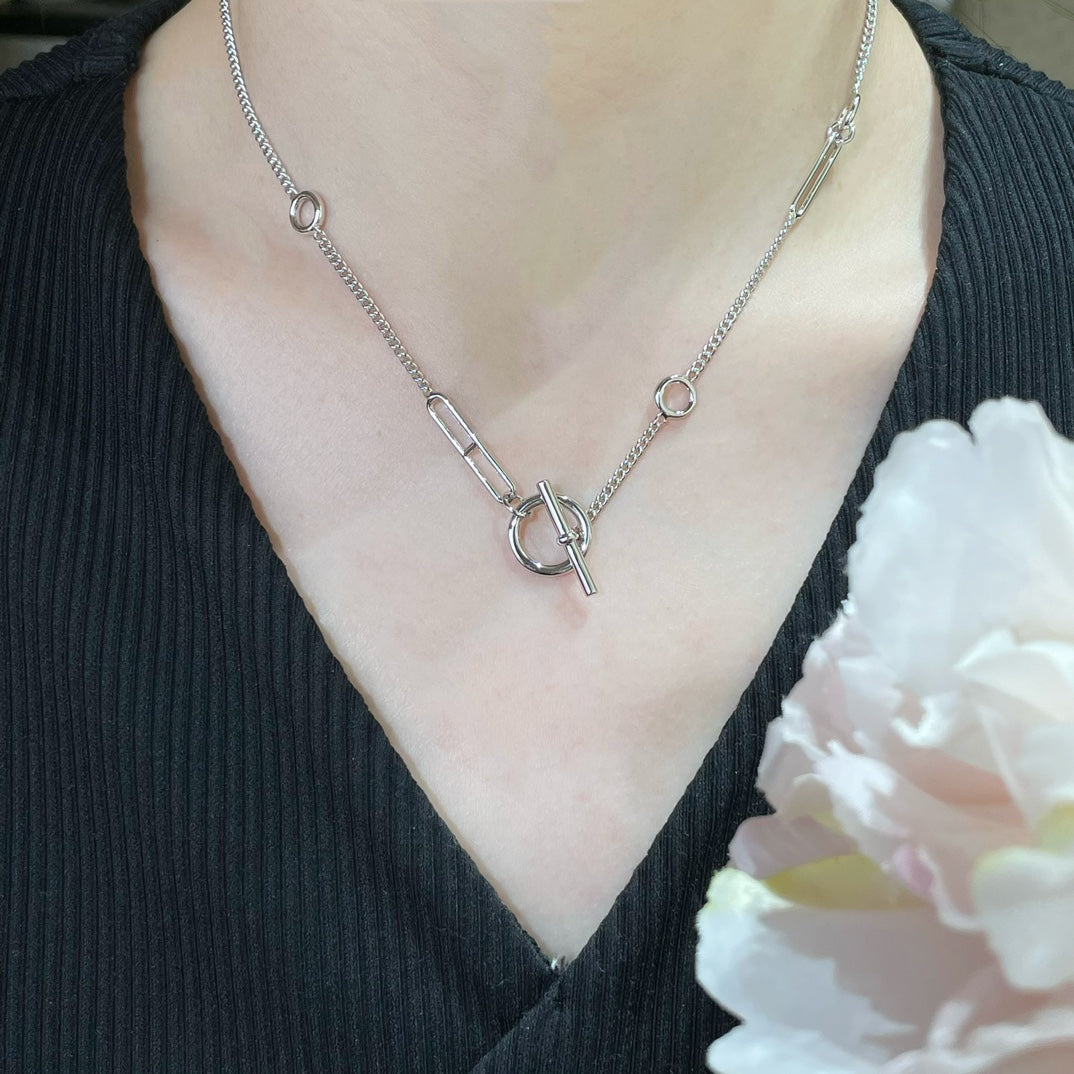 [Echo ]HM STERLING CHAINE D'ANCRE HEART