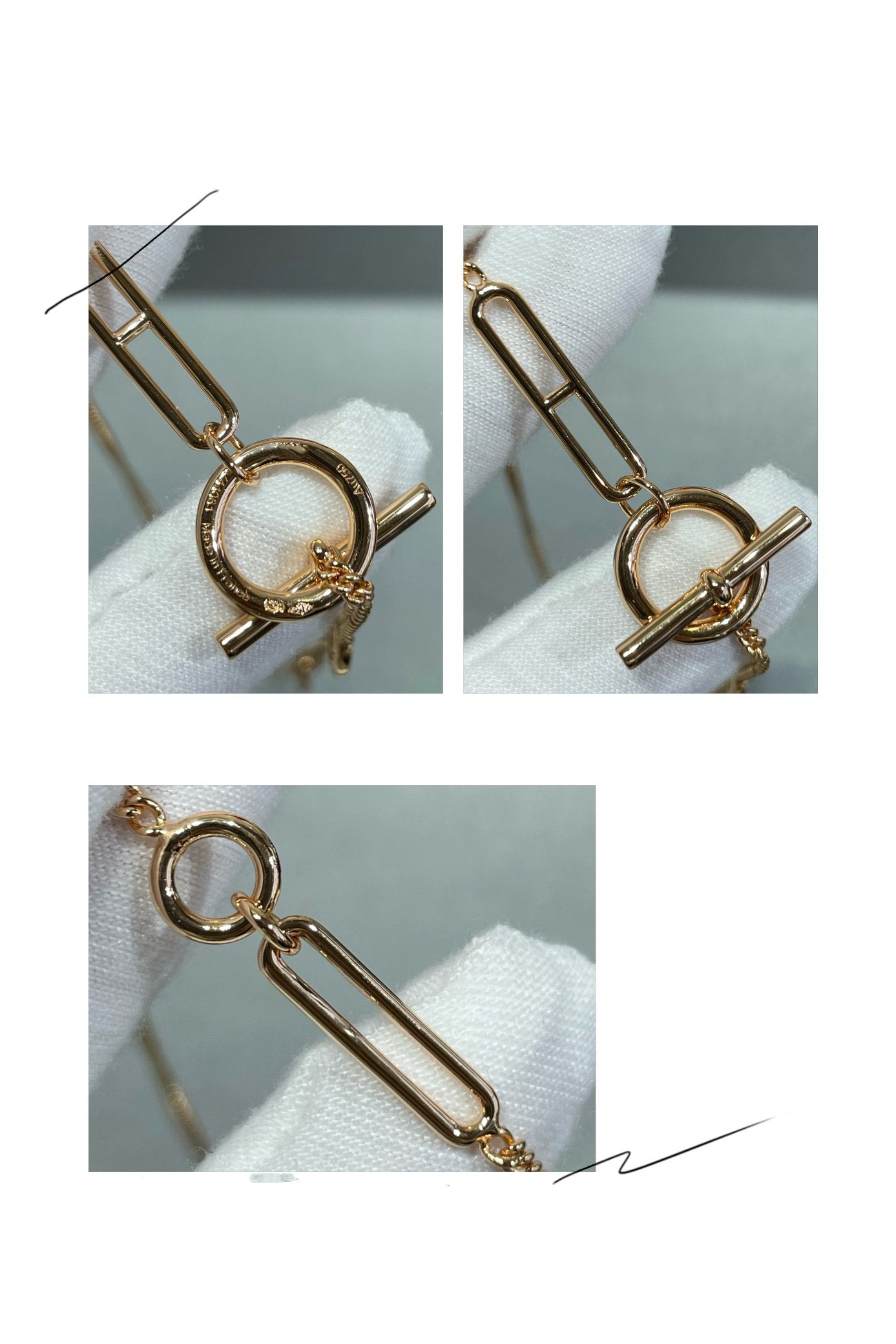 [Echo ]HM STERLING CHAINE D'ANCRE HEART