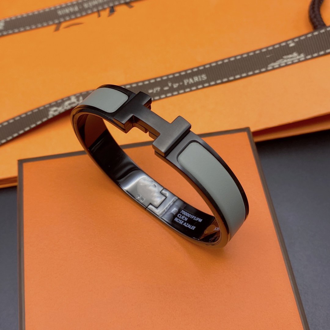[Echo ]CLIC HM SO BLACK GREY BRACELET