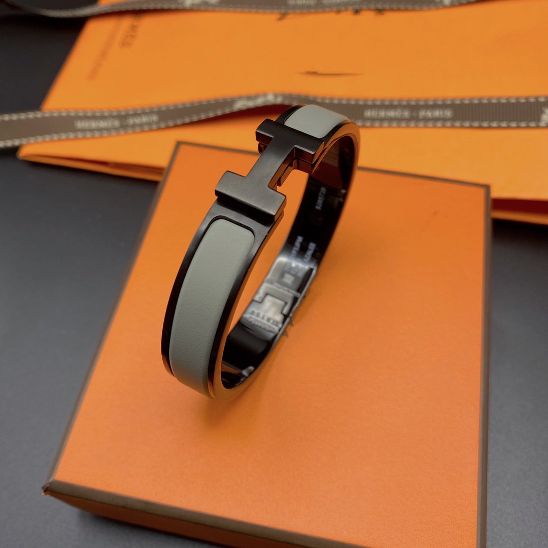 [Echo ]CLIC HM SO BLACK GREY BRACELET