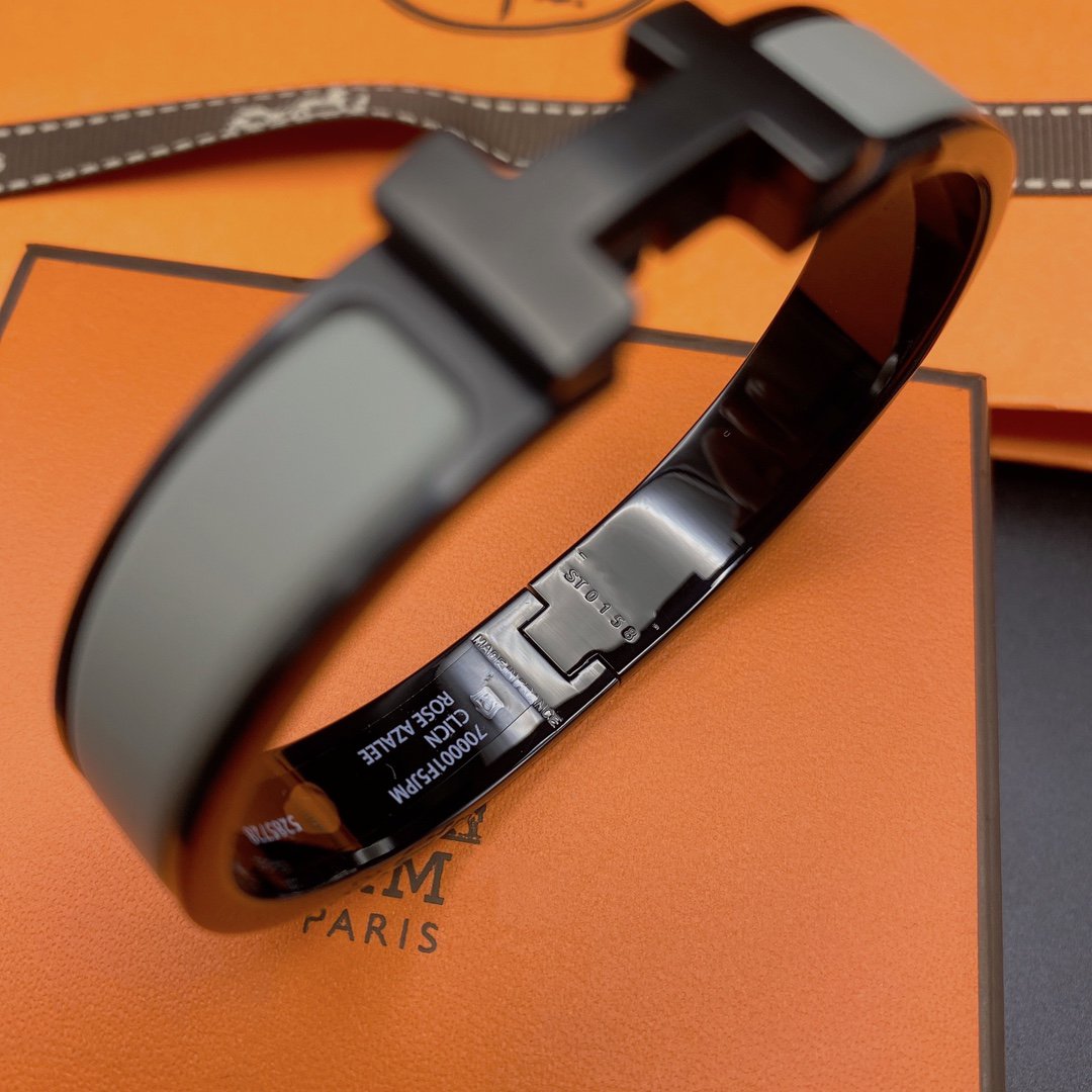 [Echo ]CLIC HM SO BLACK GREY BRACELET