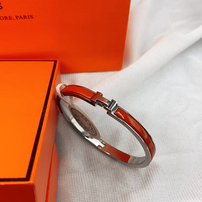 [Echo ]CLASSIC HM CLIC RED 8MM ENAMEL BRACELET