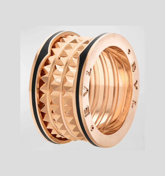 [Echo ]ZERO 1 ROCK BLACK CERAMIC PINK GOLD LARGE MODEL