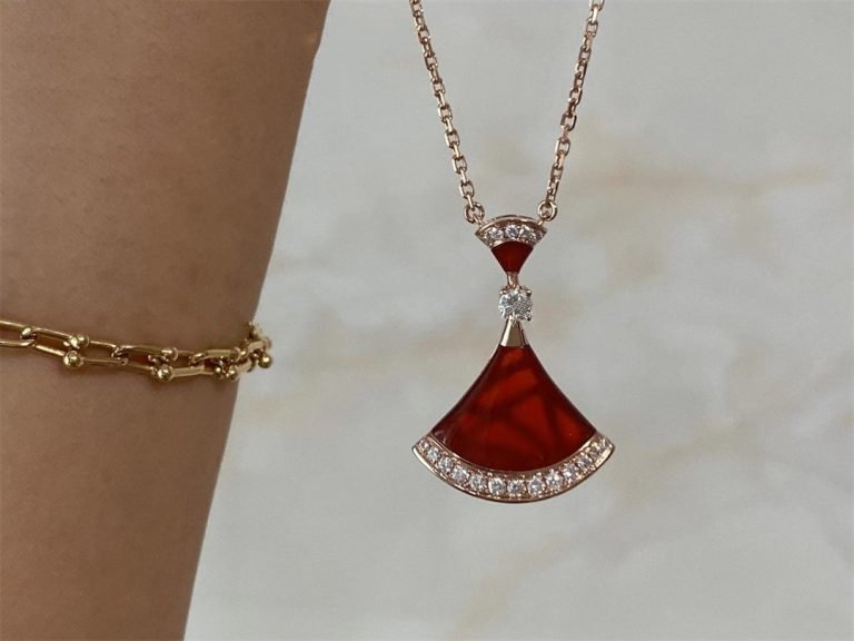 [Echo ]DREAM NECKLACE CARNELIAN DIAMOND