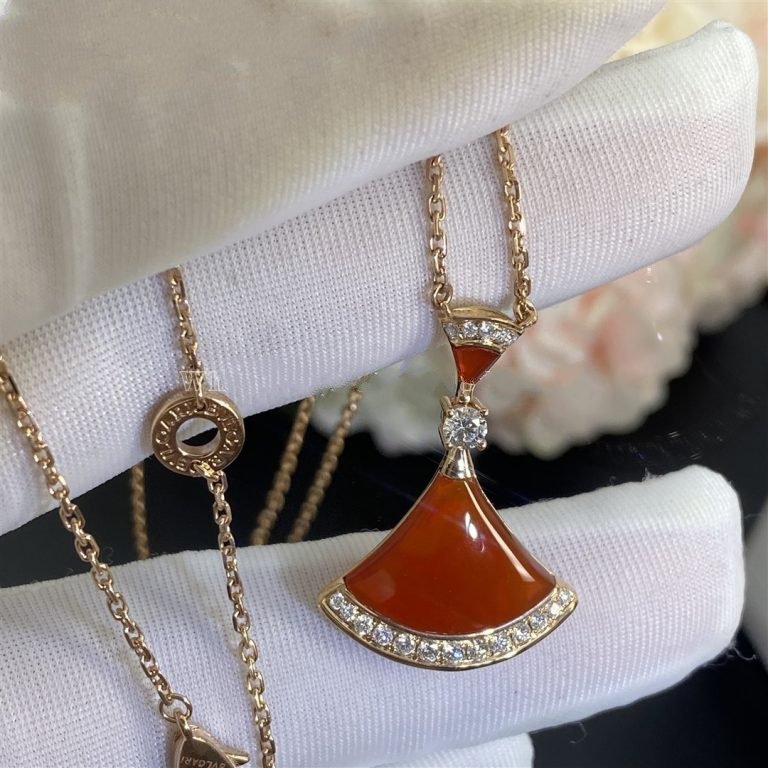 [Echo ]DREAM NECKLACE CARNELIAN DIAMOND