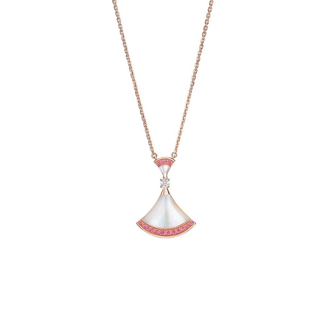 [Echo ]DREAM NECKLACE MOP PINK DIAMOND