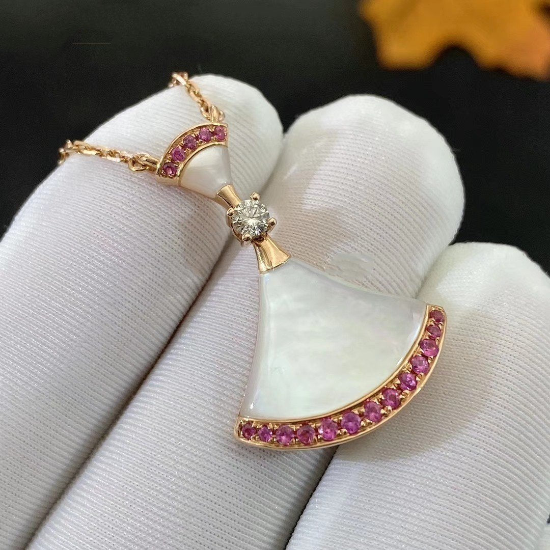 [Echo ]DREAM NECKLACE MOP PINK DIAMOND