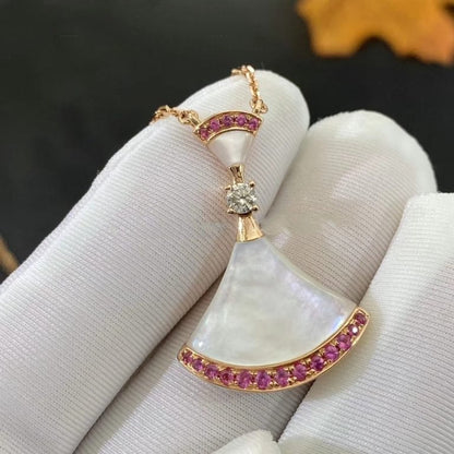 [Echo ]DREAM NECKLACE MOP PINK DIAMOND