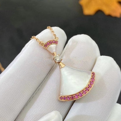 [Echo ]DREAM NECKLACE MOP PINK DIAMOND