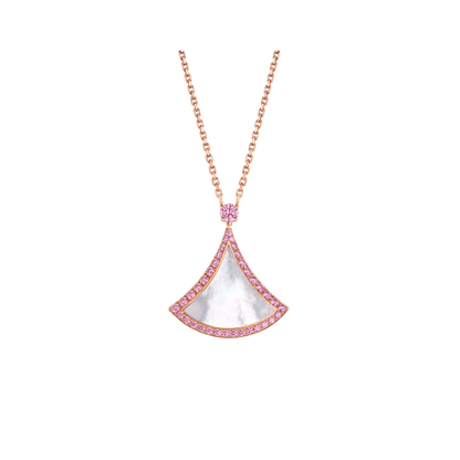 [Echo ]DREAM NECKLACE MOP DIAMOND PINK