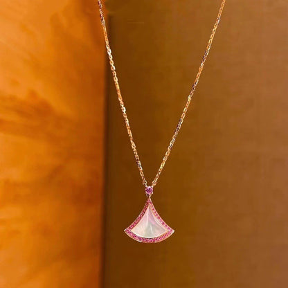 [Echo ]DREAM NECKLACE MOP DIAMOND PINK