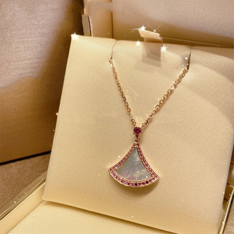[Echo ]DREAM NECKLACE MOP DIAMOND PINK