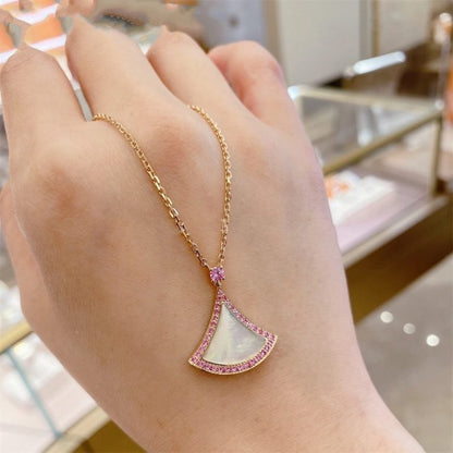 [Echo ]DREAM NECKLACE MOP DIAMOND PINK