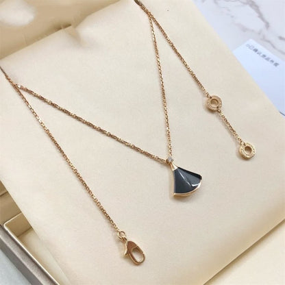 [Echo ]DREAM NECKLACE ONYX 1 DIAMOND