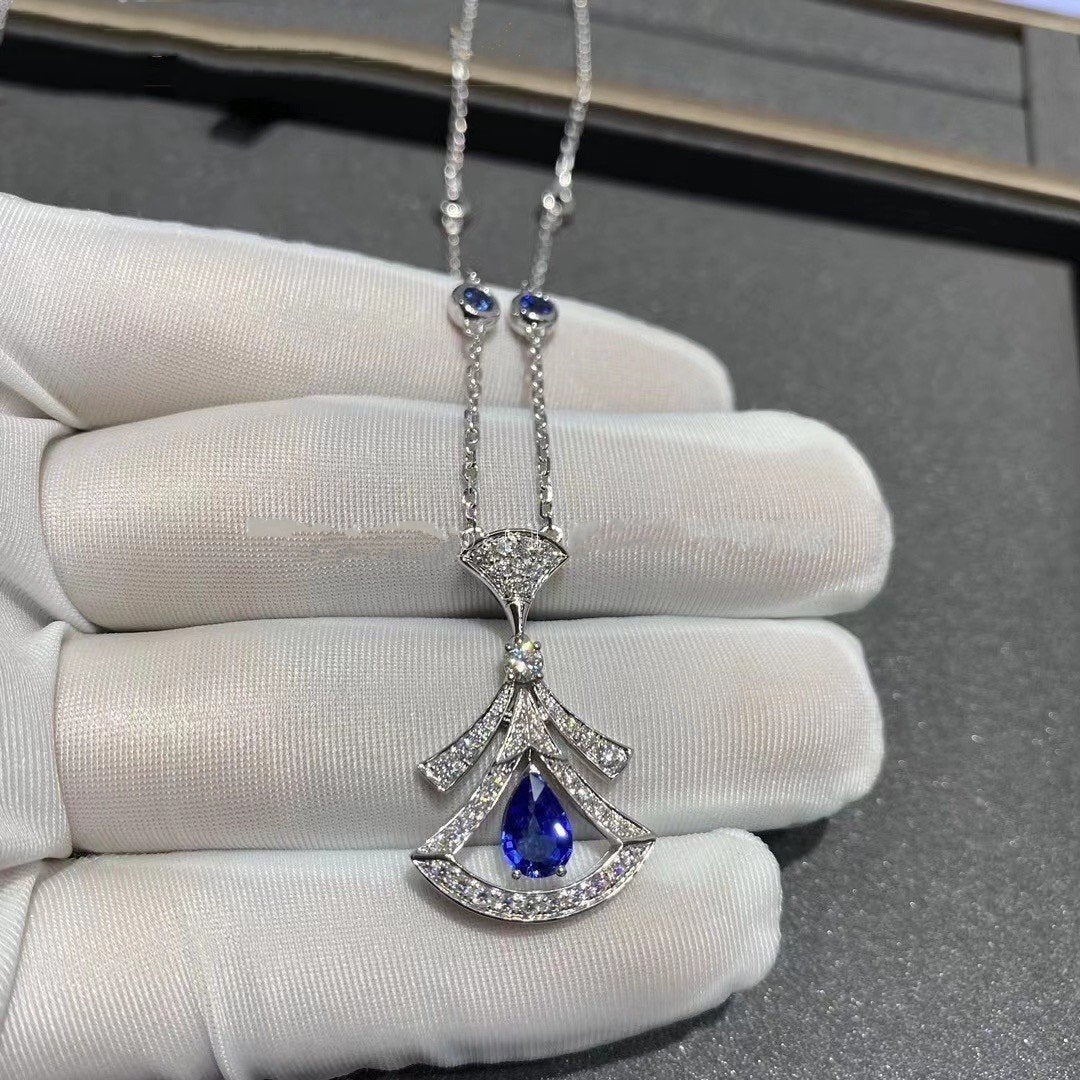 [Echo ]DREAM NECKLACE AGATE DIAMOND SILVER
