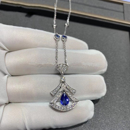 [Echo ]DREAM NECKLACE AGATE DIAMOND SILVER