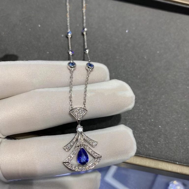 [Echo ]DREAM NECKLACE AGATE DIAMOND SILVER