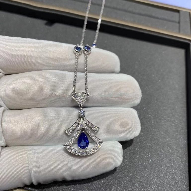 [Echo ]DREAM NECKLACE AGATE DIAMOND SILVER