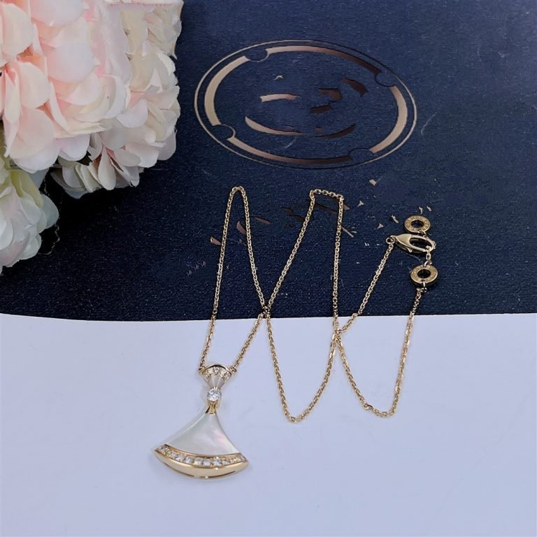 [Echo ]DREAM NECKLACE MOP GOLD DIAMOND
