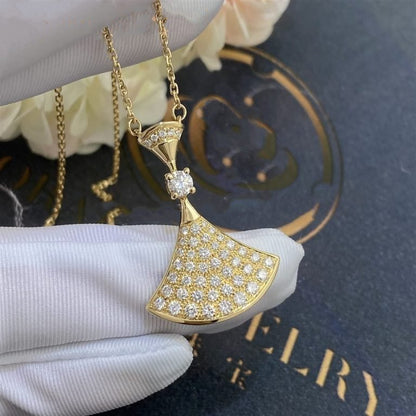 [Echo ]DREAM NECKLACE GOLD FULL DIAMOND