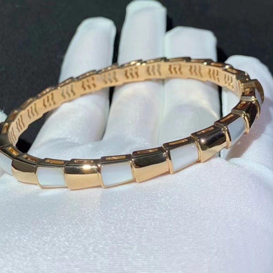 [Echo ]SERPENTI BRACELET PINK GOLD MOP