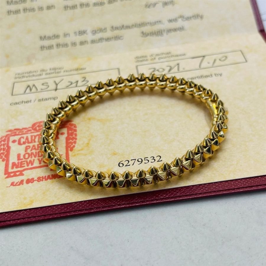 [Echo ]CLASH GOLD BRACELET