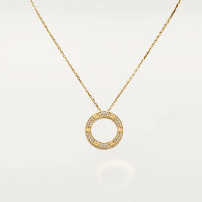 [Echo ]LOVE NECKLACE ADJUSTABLE ROSE GOLD