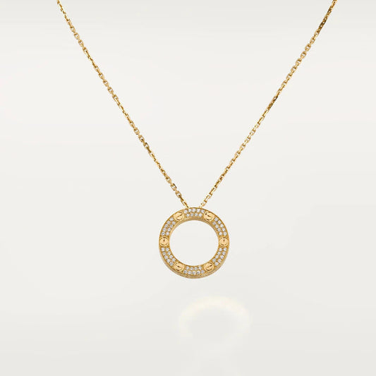 [Echo ]LOVE NECKLACE ADJUSTABLE ROSE GOLD