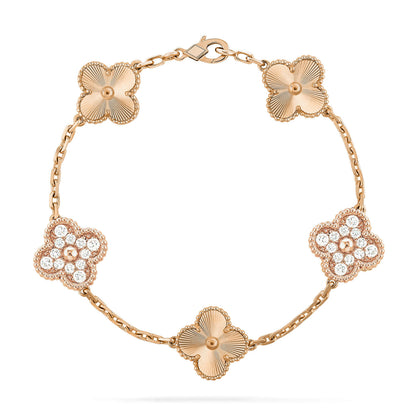 [ECHO ] CLOVER 5 MOTIF LASER BRACELET COLLECTION