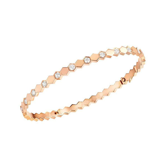 [Echo ]BEE LOVE PINK GOLD DIAMOND BRACELET