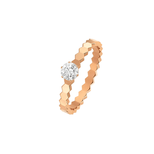 [Echo ]BEE LOVE RING PINK GOLD 1 DIAMOND