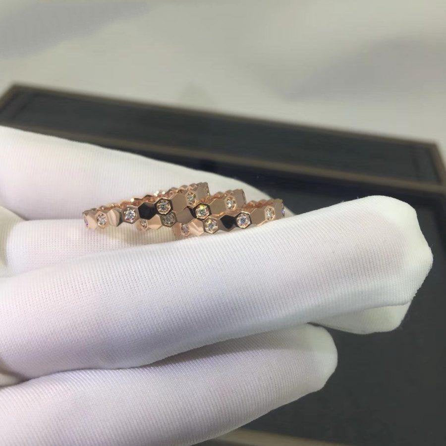[Echo ]BEE LOVE RING PINK GOLD DIAMOND
