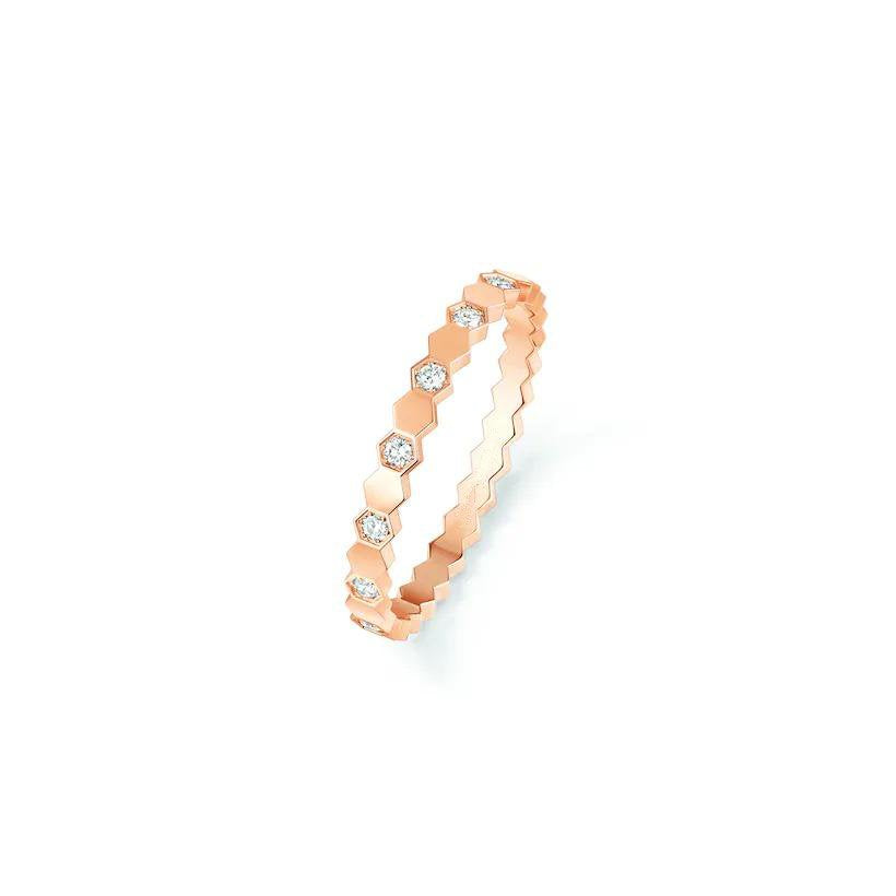 [Echo ]BEE LOVE RING PINK GOLD DIAMOND
