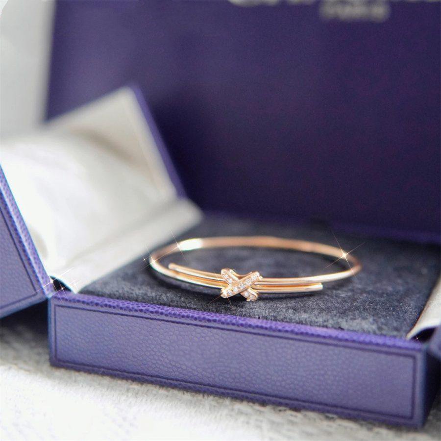 [Echo]JEUX DE ARMBAND ROSA GOLD DIAMANTEN