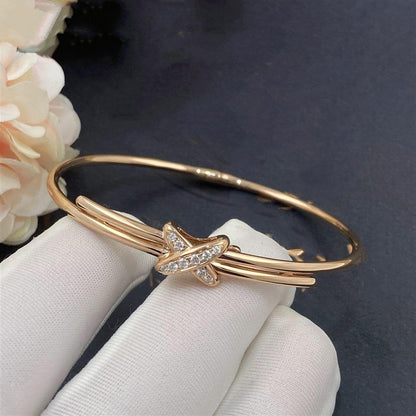 [Echo]JEUX DE ARMBAND ROSA GOLD DIAMANTEN