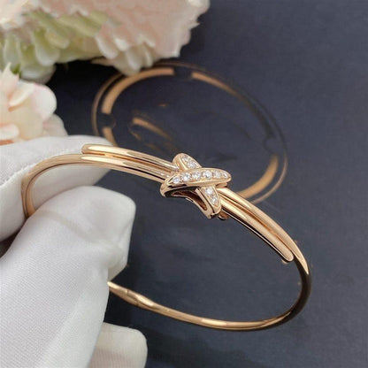 [Echo]JEUX DE ARMBAND ROSA GOLD DIAMANTEN