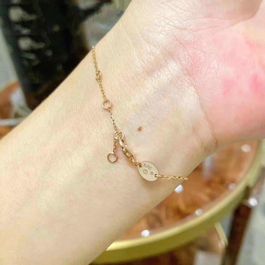 [Echo]JEUX DE BRACELET MOP ROSA GOLD DIAMANTEN