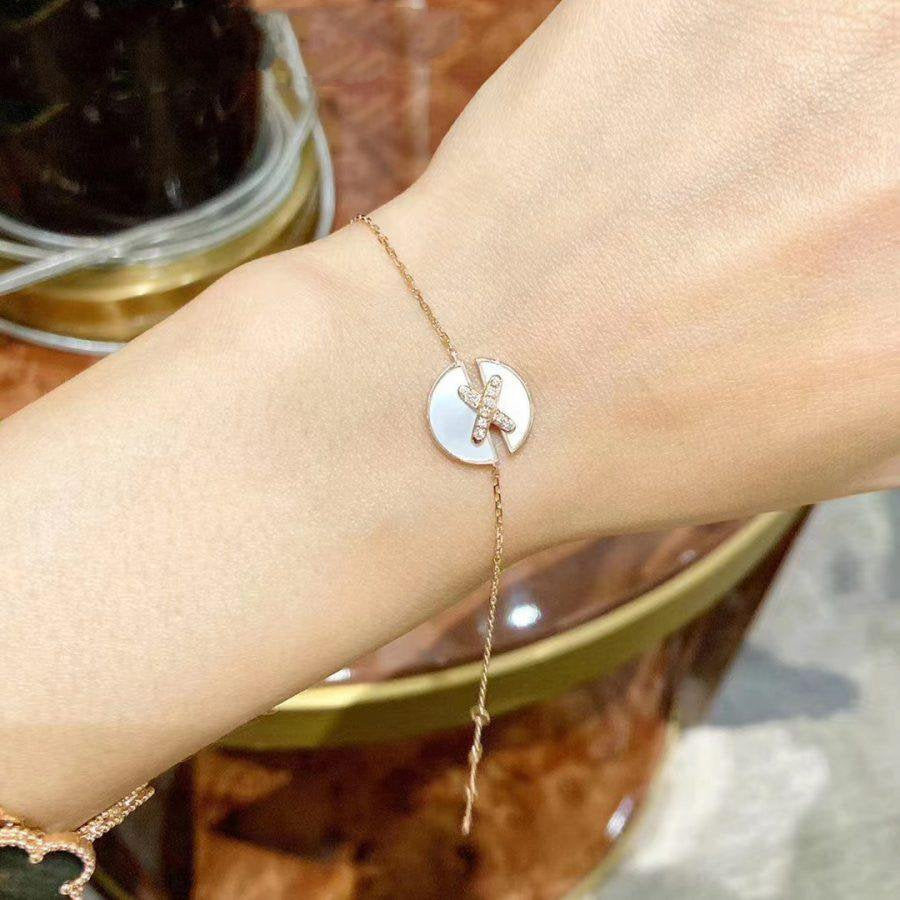 [Echo]JEUX DE BRACELET MOP ROSA GOLD DIAMANTEN