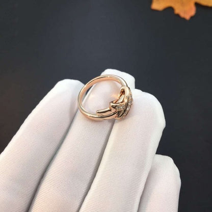 [Echo ]JEUX DE PINK GOLD DIAMOND RING