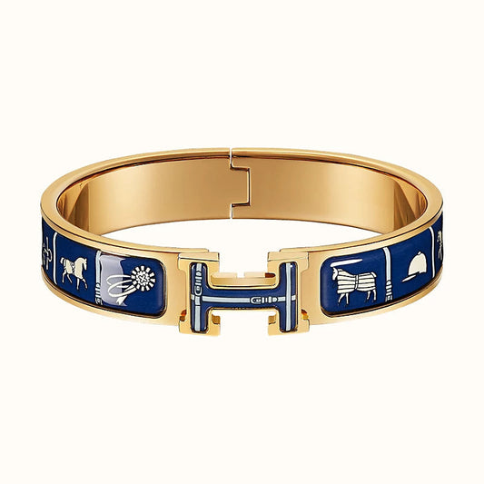 [Echo ]H COUVERTURES DARK BLUE BRACELET