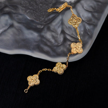[Echo]CLOVER 5 MOTIFS BRONZING BRACELET