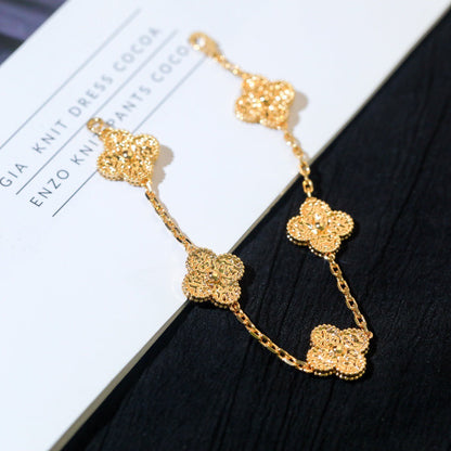[Echo]CLOVER 5 MOTIFS BRONZING BRACELET