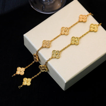 [Echo]CLOVER 5 MOTIFS BRONZING BRACELET
