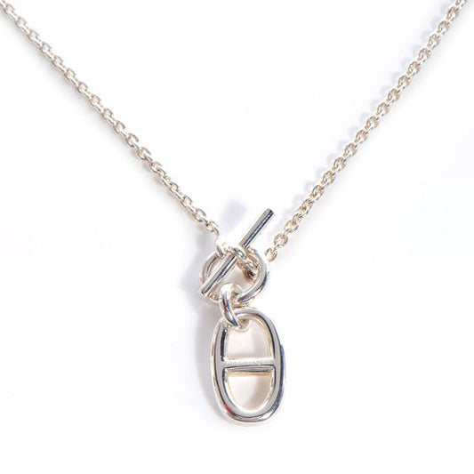 [Echo ]HM CHAINE D'ANCRE PENDANT NECKLACE STERLING SILVER