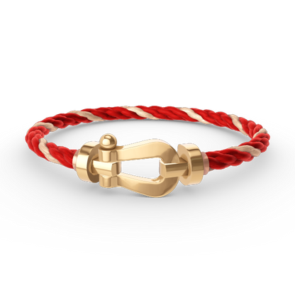 [Echo ]FORCE LARGE HORSESHOE NO DIAMOND BRACELET GOLD