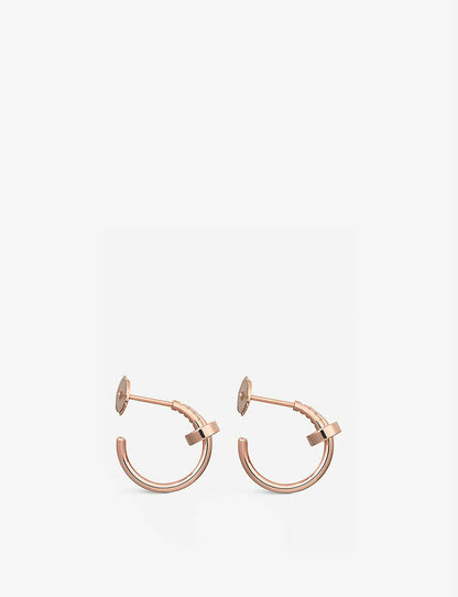[Echo ]JUSTE EARRINGS PINK GOLD