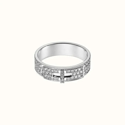 [Echo ]KELLY SILVER DIAMOND RING