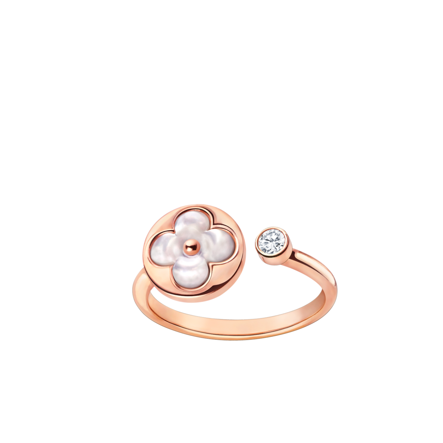 [Echo ]SUN 1 DIAMOND PINK MOP RING