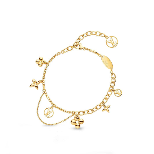 [Echo ]BLOOMING PINK GOLD MOP BRACELET