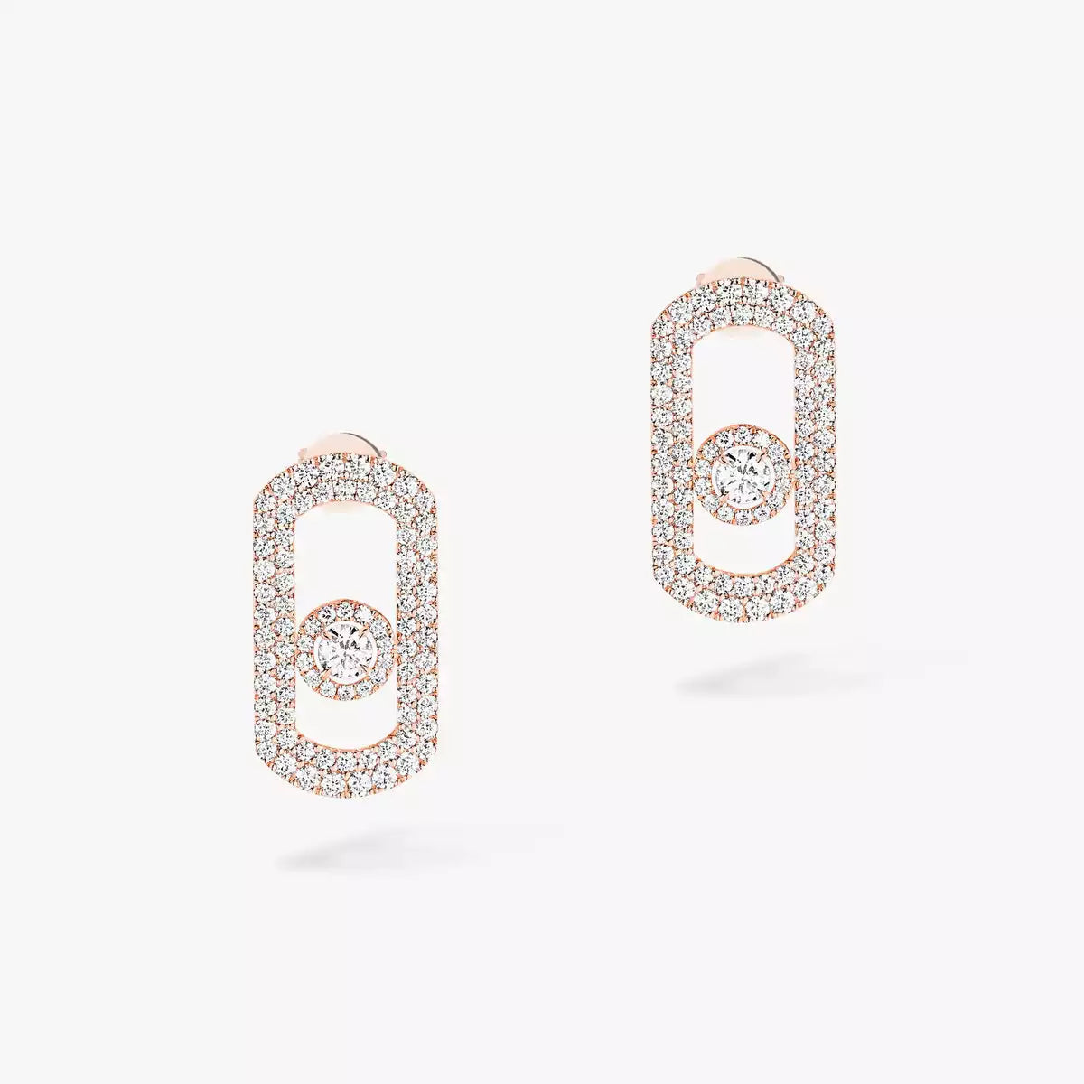 [ECHO]So Move Pave_-Set Diamond Earrings in Silver